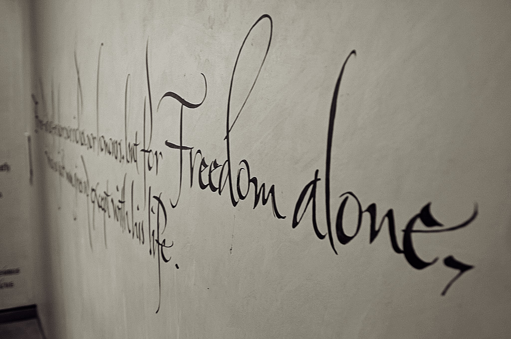 Alone in Christ, True&nbsp;Freedom